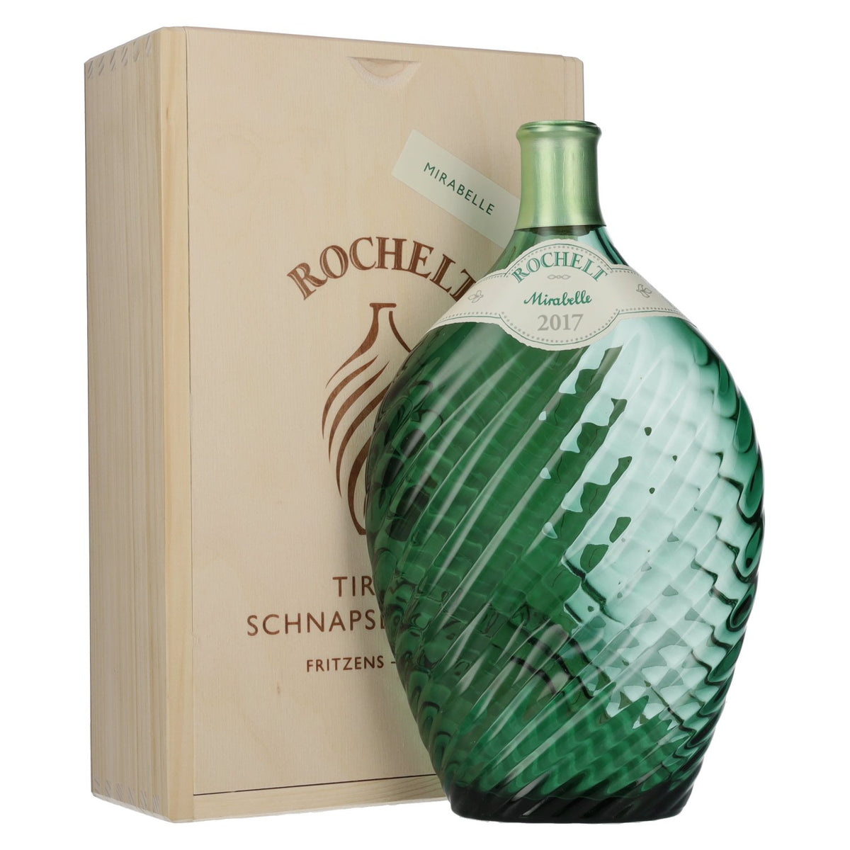 Rochelt Mirabelle 2017 50% Vol. 0.7l in wooden box