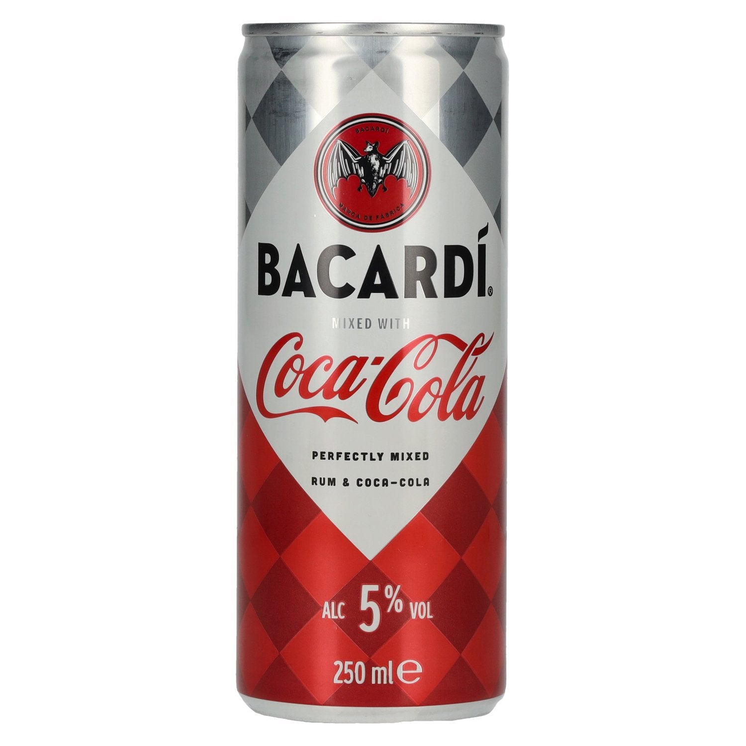 Bacardi Rum & Coca-Cola 5% Vol. 0.25l Can Deposit