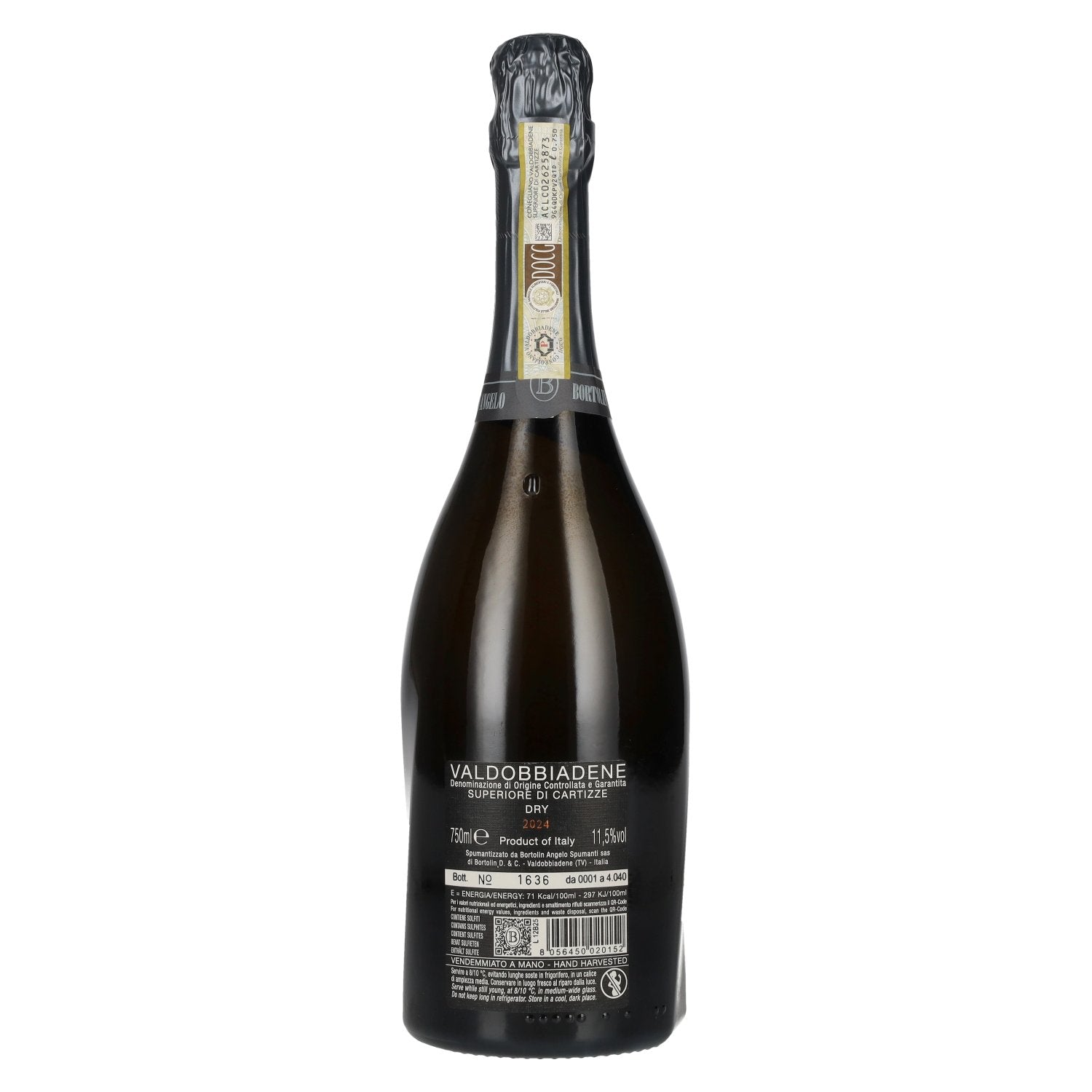 Bortolin Angelo Superiore Di Cartizze Valdobbiadene Prosecco Dry DOCG 2024 11.5% Vol. 0.75l