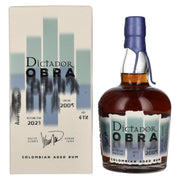 Dictador OBRA VINTAGE 18 Years Old AMERICAN OAK CASK Rum 2005 41% Vol. 0,7l in Geschenkbox
