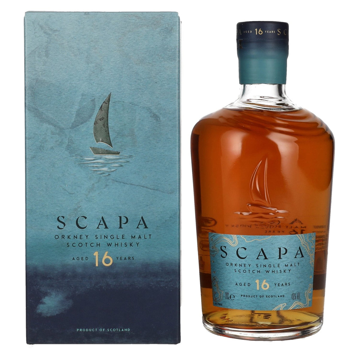Scapa Orkney 16 Years Old Single Malt Scotch Whisky 48% Vol. 0.7l in gift box