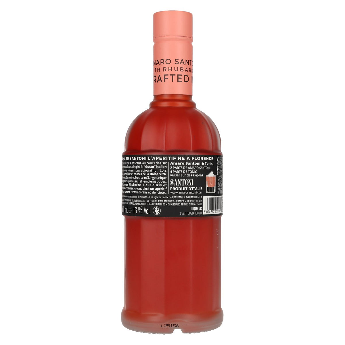 Amaro Santoni L'Aperitif 16% ABV 0.5 l