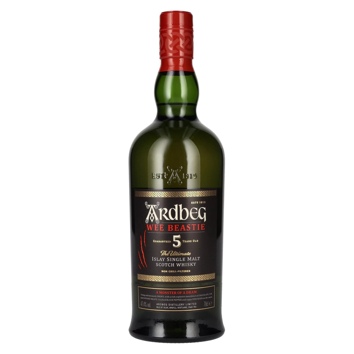 Ardbeg WEE BEASTIE 5 Years Old Islay Single Malt 47.4% Vol. 0.7l