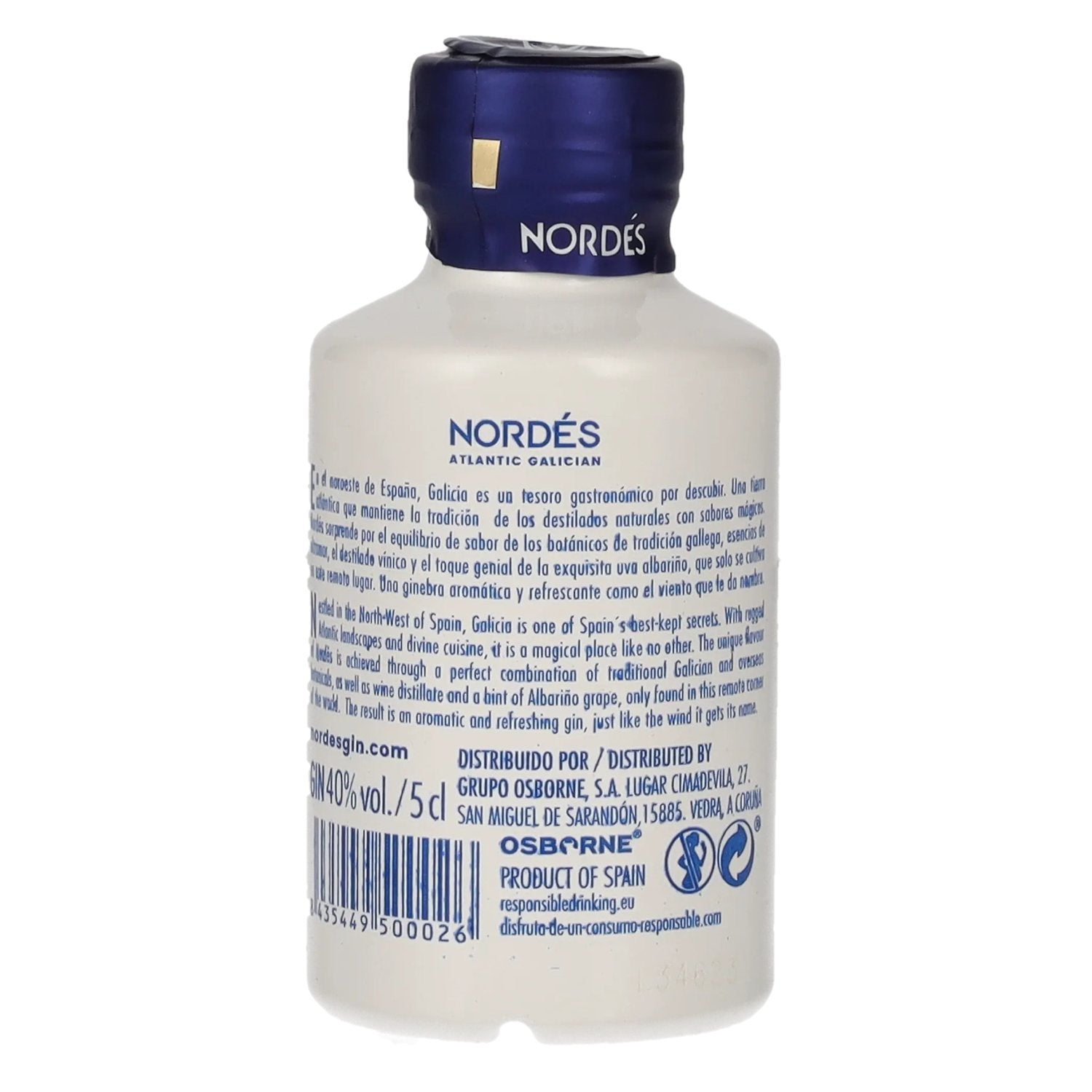 Nordes Atlantic Galician Gin 40% Vol. 0,05l