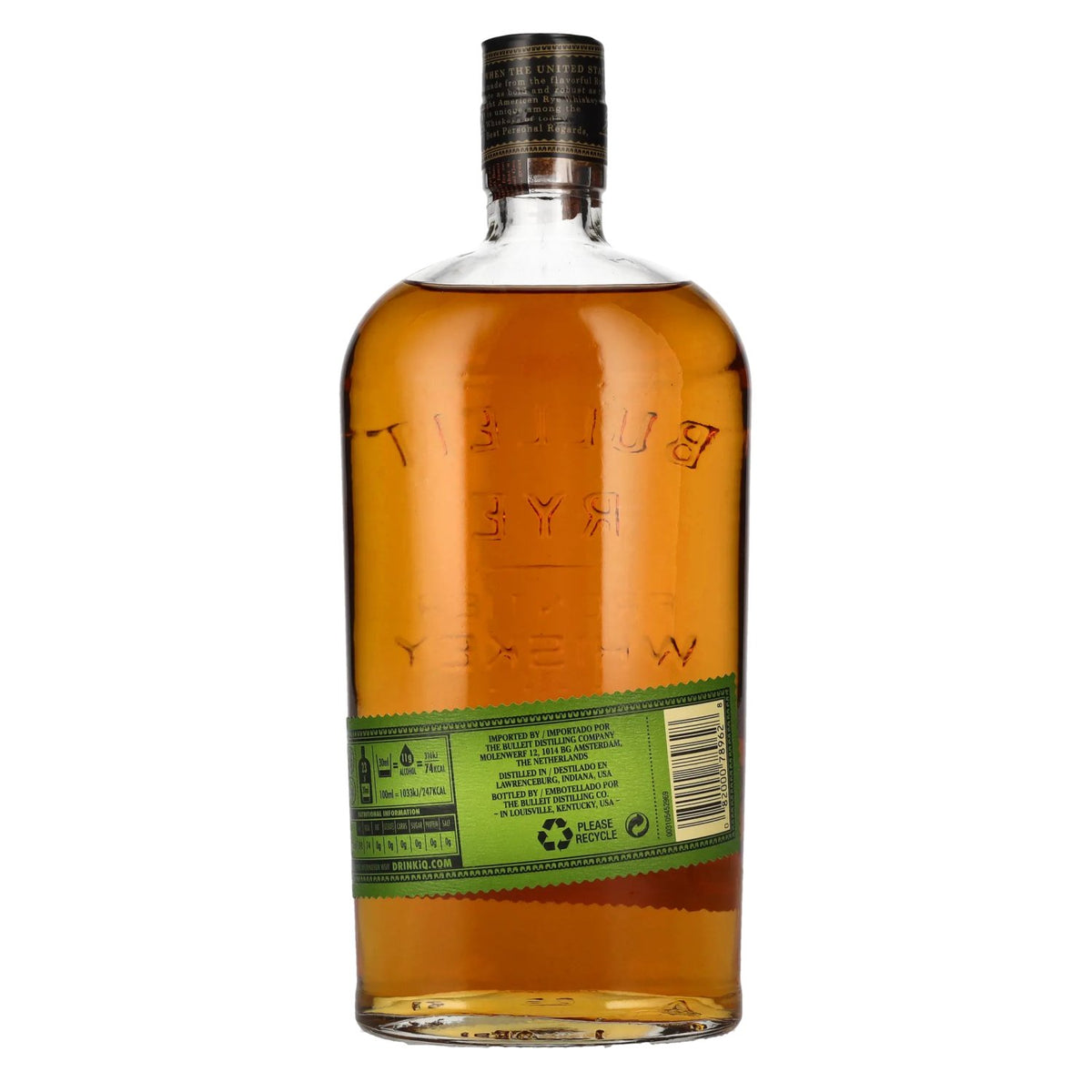 Bulleit Rye Small Batch American Whiskey 45% Vol. 0,7l
