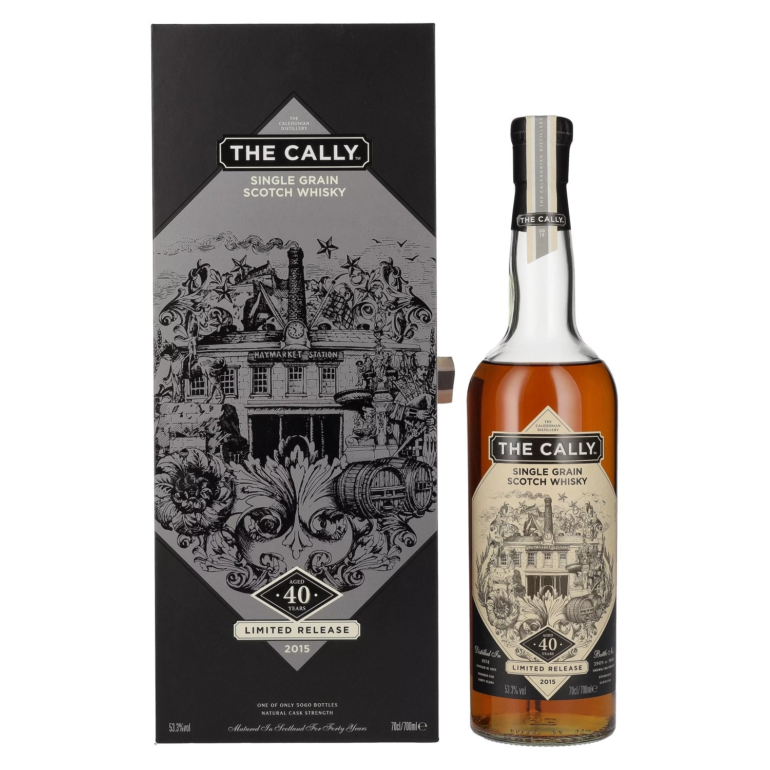 Caledonian The Cally 40 Years Old Limited Release 2015 53.3% Vol. 0.7l in Gift Box