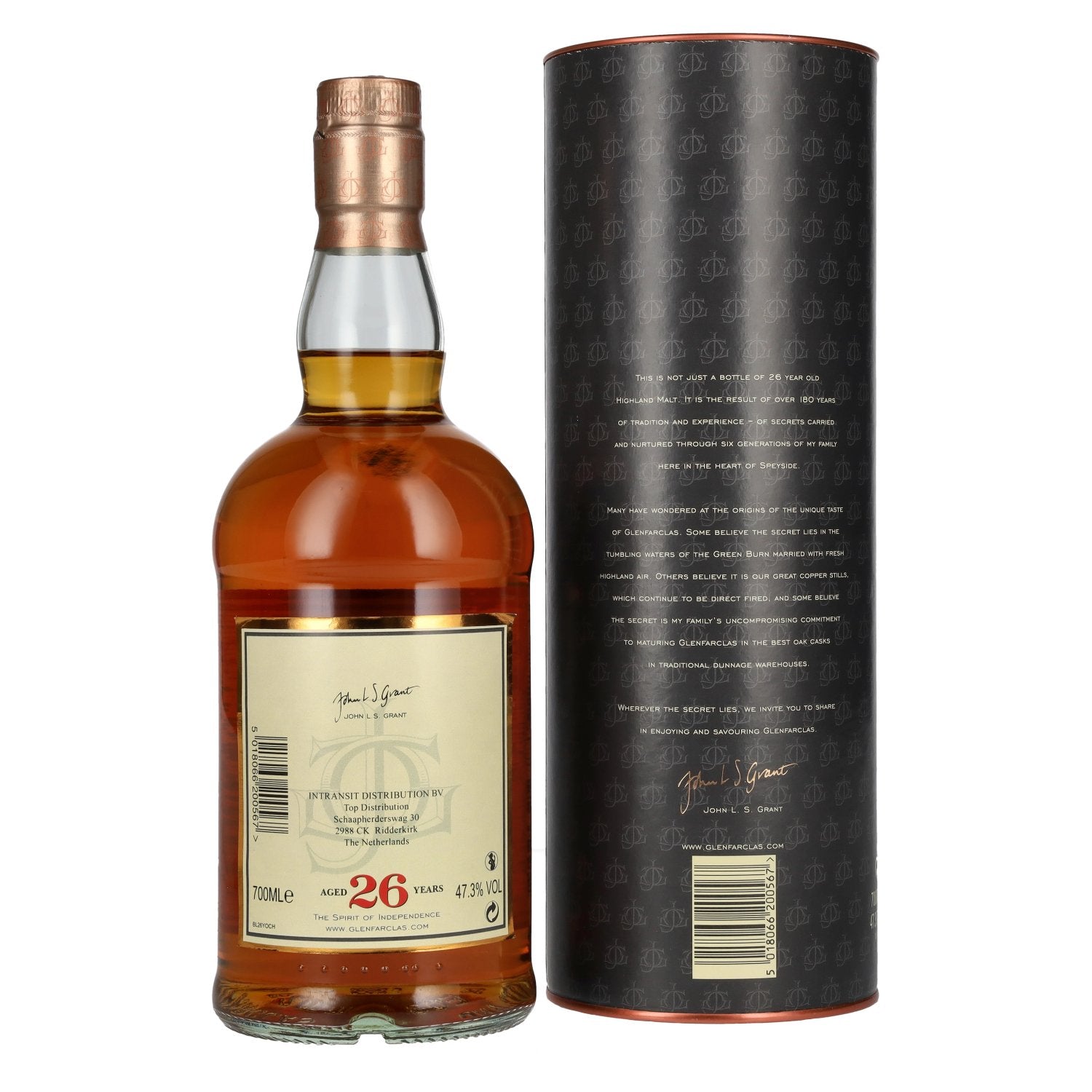 Glenfarclas 26 Years Old Oloroso Sherry Casks Highland Single Malt 47,3% Vol. 0,7l in Geschenkbox