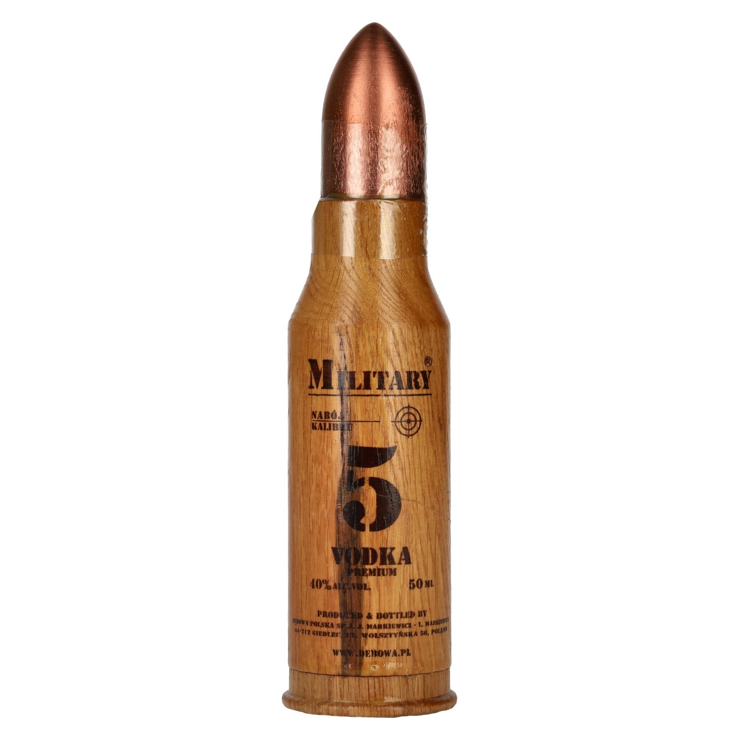 Debowa Wódka Military 5 Premium 40% Vol. 0,05l