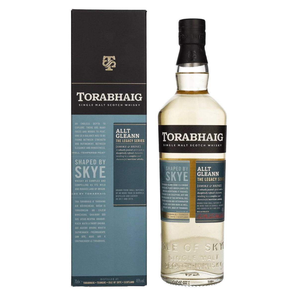 Torabhaig ALLT GLEANN The Legacy Series Single Malt 46% Vol. 0.7l in Gift Box