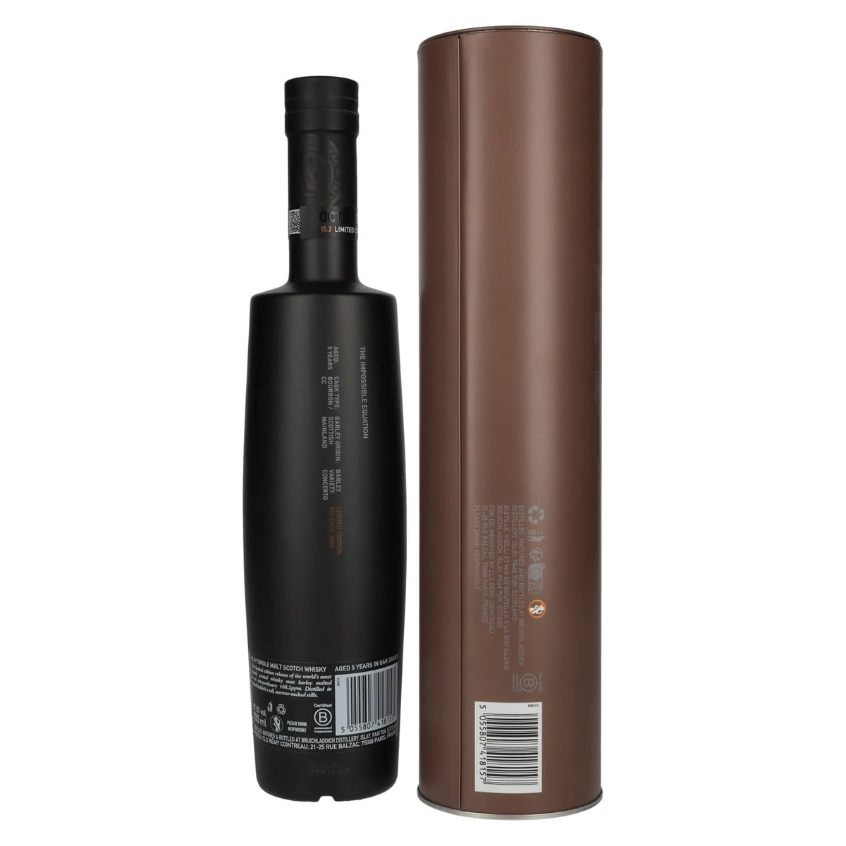 Octomore EDITION: 15.2 Super Heavily Peated Islay Single Malt 57.9% ABV 0.7l in a tin box