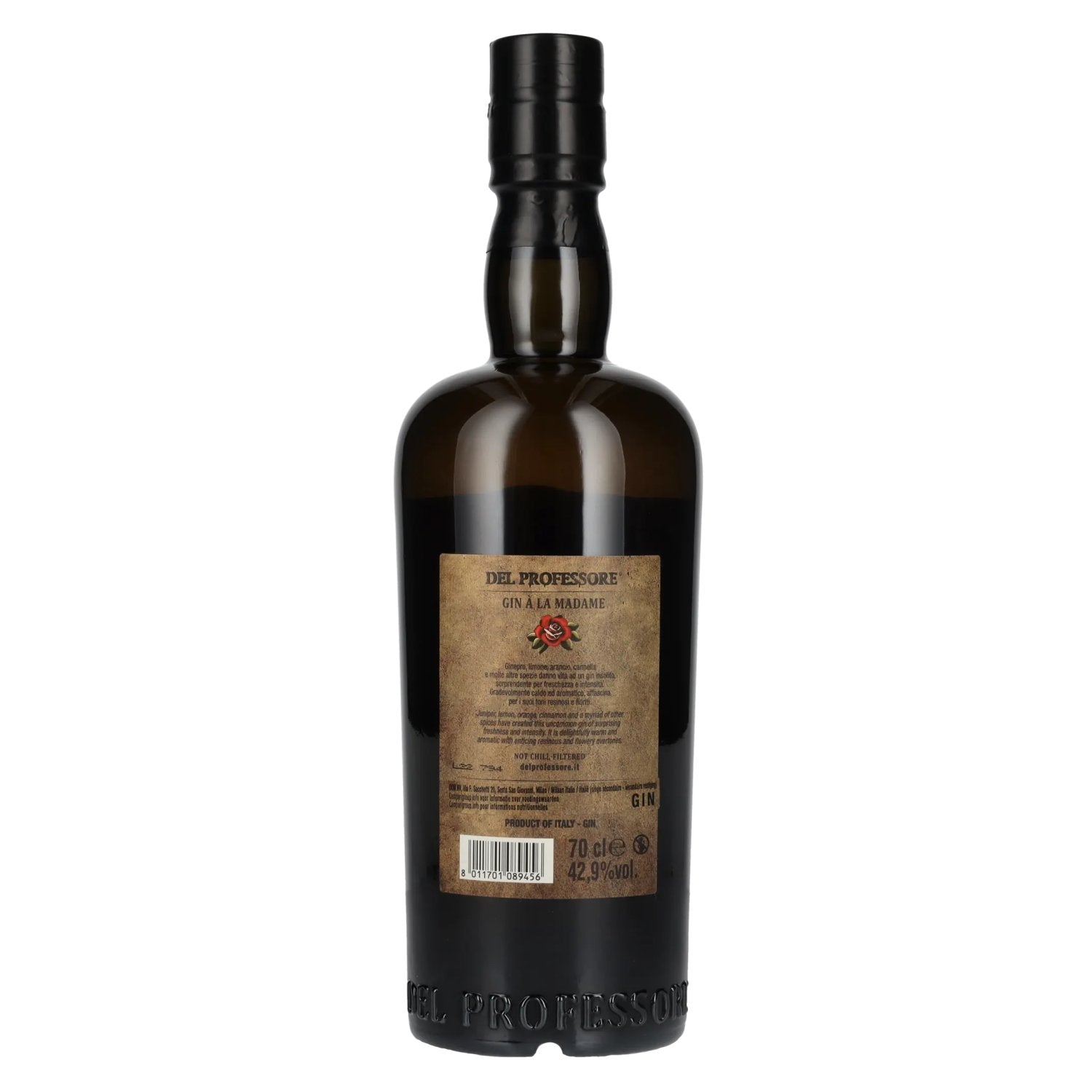 Del Professore Gin À LA MADAME Release 2022 42,9% Vol. 0,7l