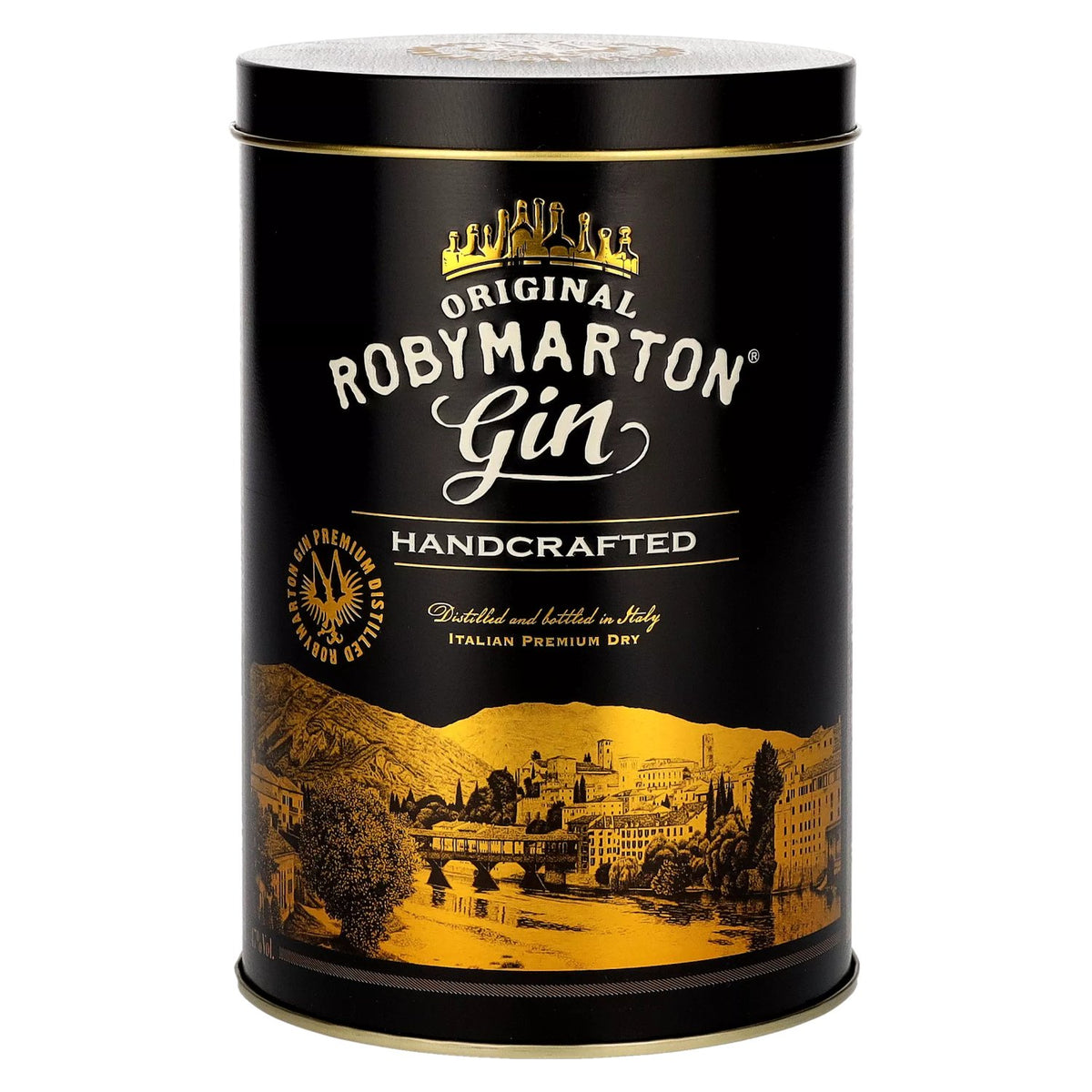 Roby Marton Gin Original Italian Premium Dry Tinboxleer
