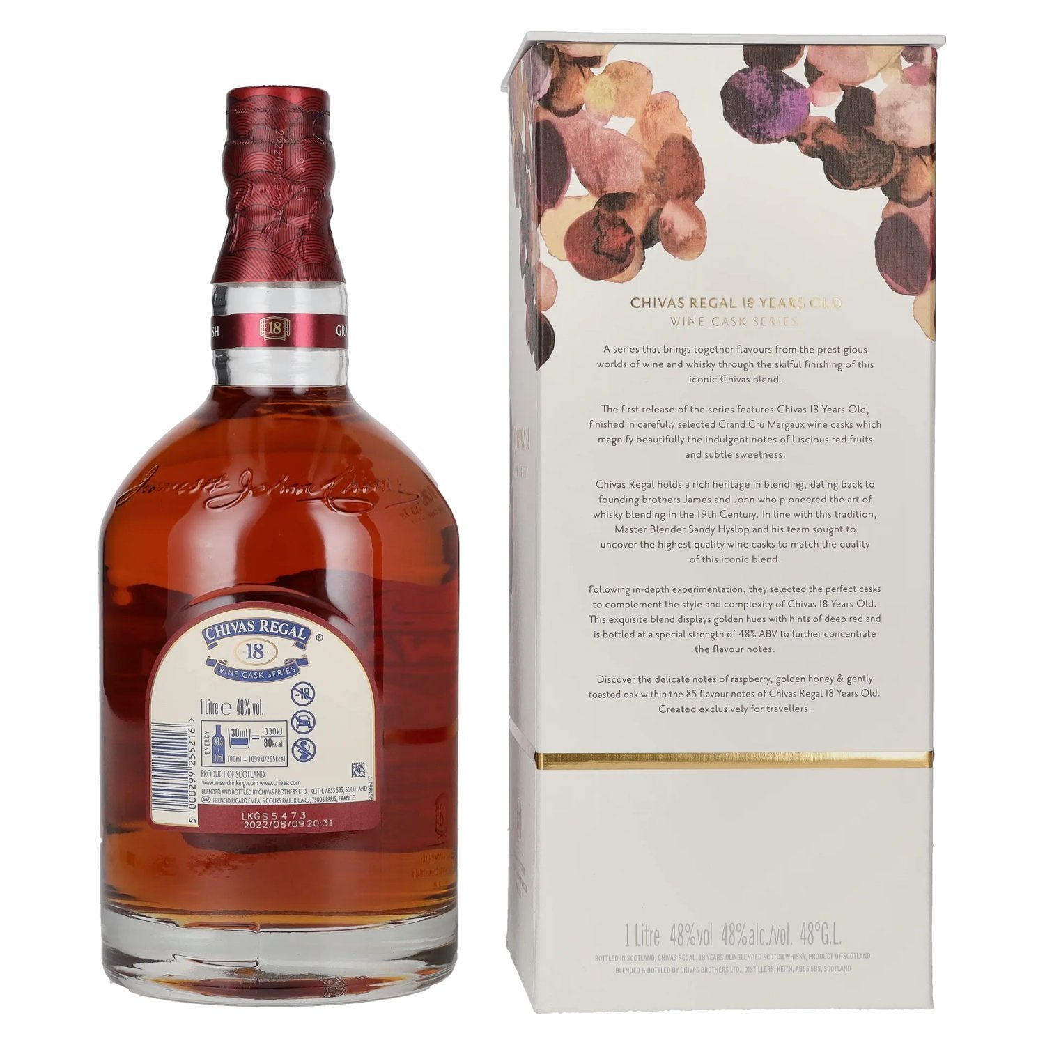 Chivas Regal 18 Years Old Margaux Cask Finish 48% Vol. 1l in Geschenkbox