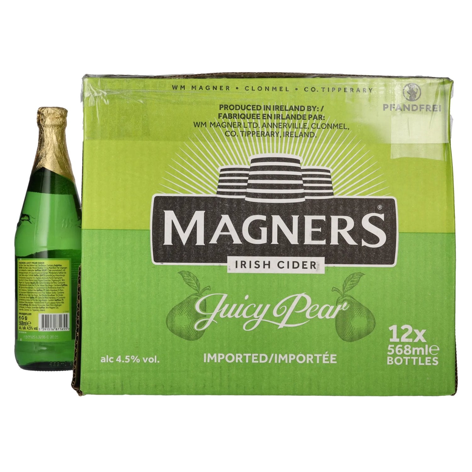 Magners Irish Cider PEAR 4,5% Vol. 12x0,568l