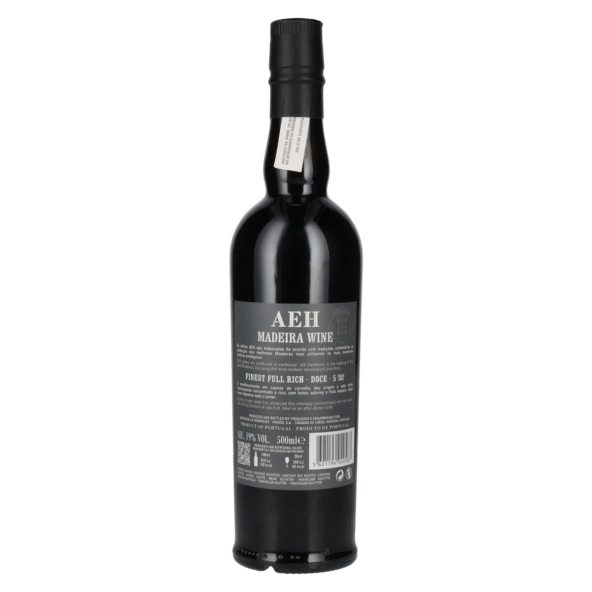 AEH 5 Years Old Finest Full Rich Doce Madeira Wine 19% vol. 0.5 l