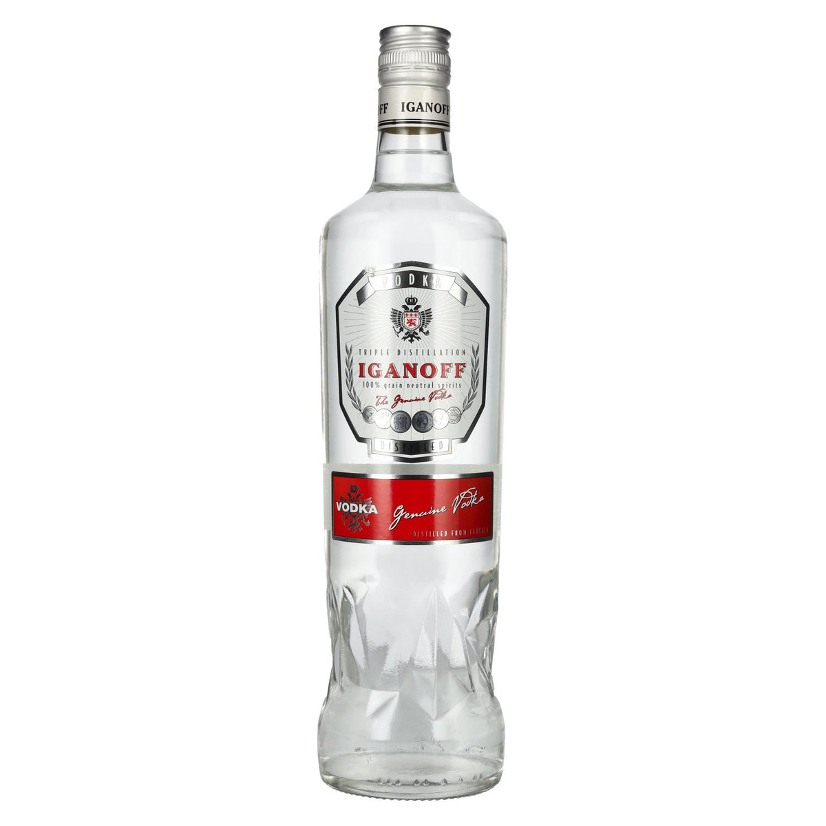 Iganoff Vodka 37.5% ABV 1 litre