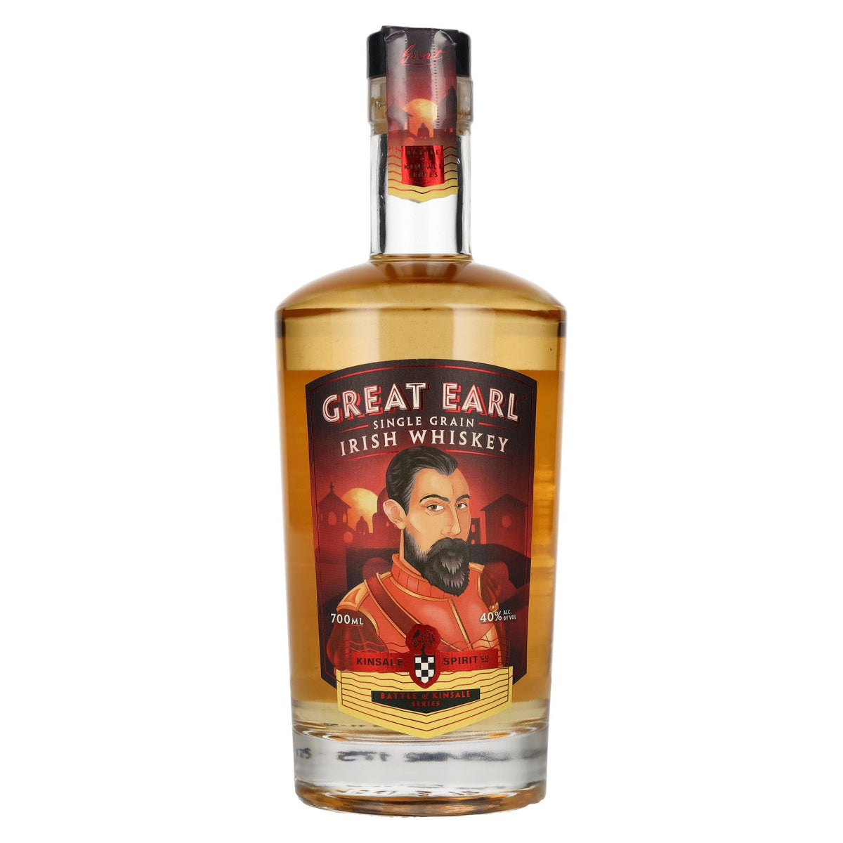 Kinsale GREAT EARL Single Grain Irish Whiskey 40% Vol. 0.7l