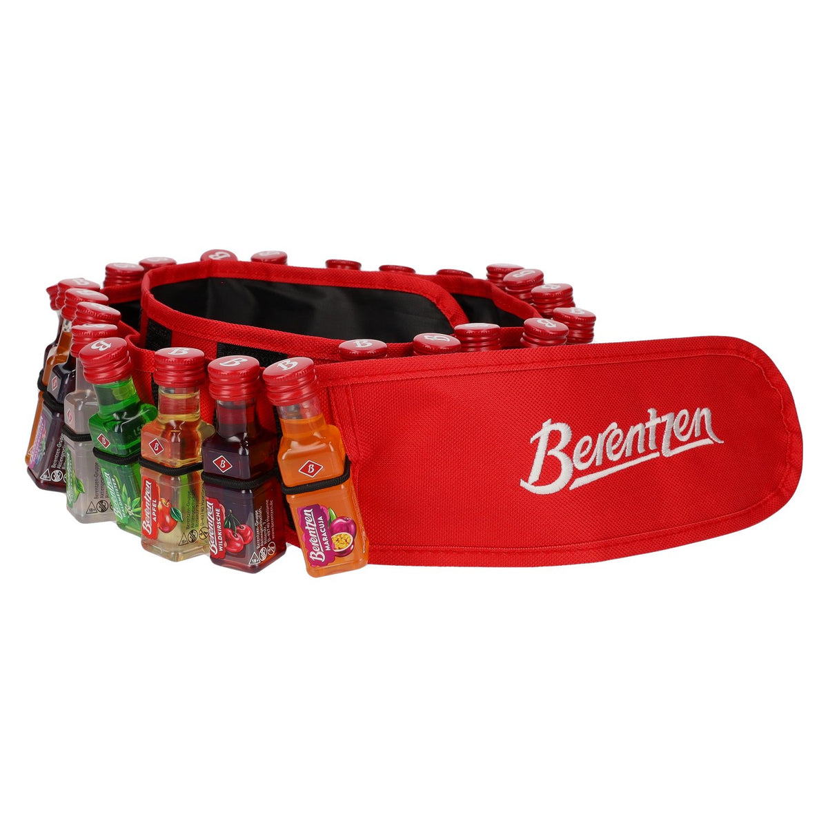 Berentzen Minis 16.5% ABV, 24 x 0.02 l PET bottles + party belt included