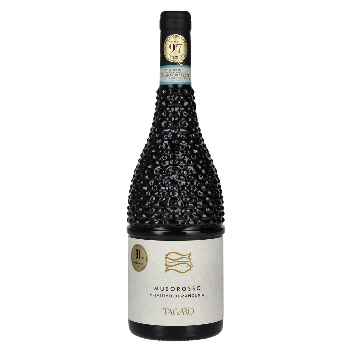 Tagaro Muso Rosso Primitivo di Manduria DOC 2024 15% ABV 0.75 l