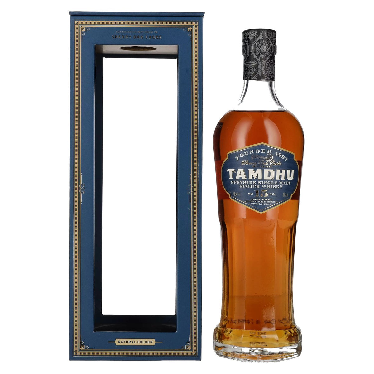 Tamdhu 15 Years Old Speyside Single Malt Scotch Whisky 46% Vol. 0.7l in Gift Box