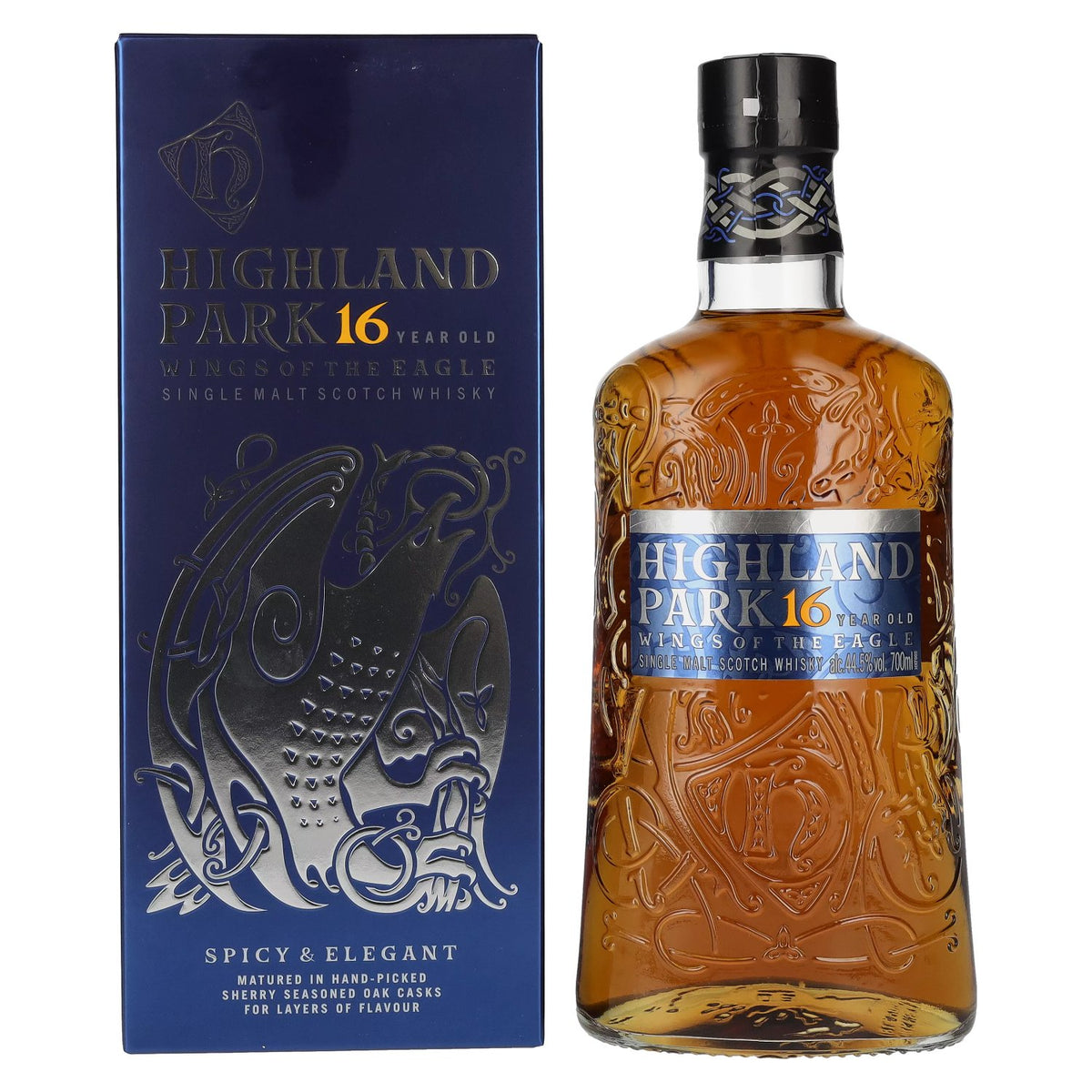 Highland Park 16 Years Old WINGS OF THE EAGLE 44,5% Vol. 0,7l in Geschenkbox