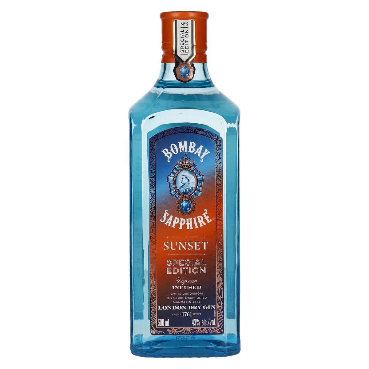 Bombay SAPPHIRE Sunset Special Edition 43% ABV 0.5l