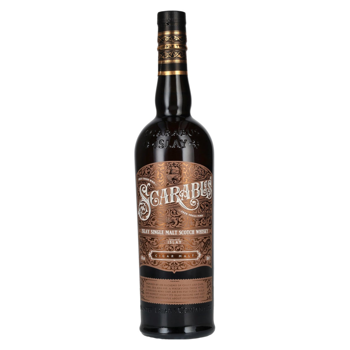 Hunter Laing SCARABUS Cigar Malt Islay Single Malt 46% Vol. 0,7l