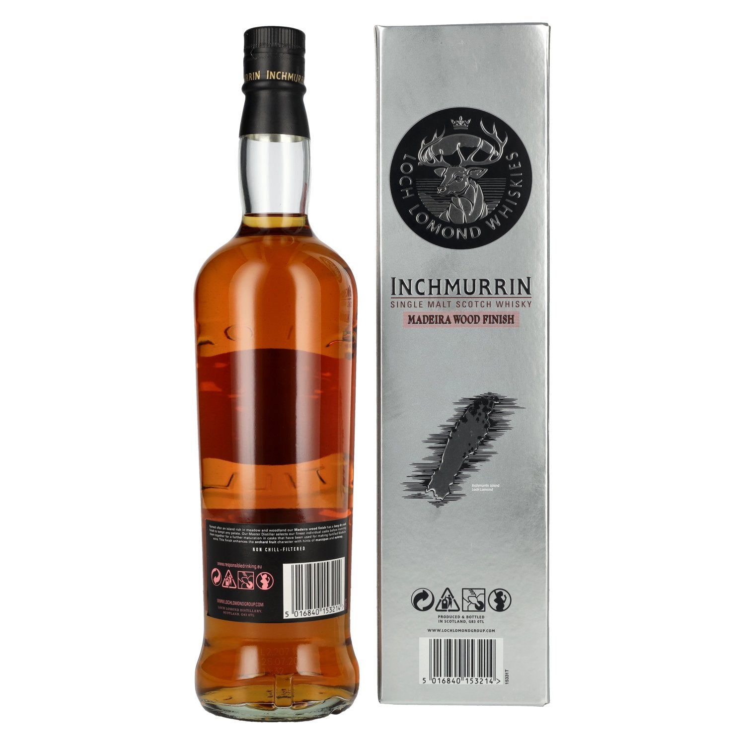 Loch Lomond Inchmurrin Madeira Wood Finish 46% Vol. 0.7L in Gift Box