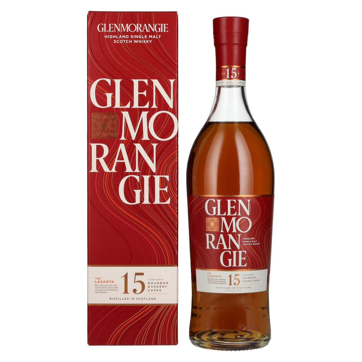 Glenmorangie THE LASANTA 15 Years Old Highland Single Malt 43% Vol. 0,7l in Geschenkbox
