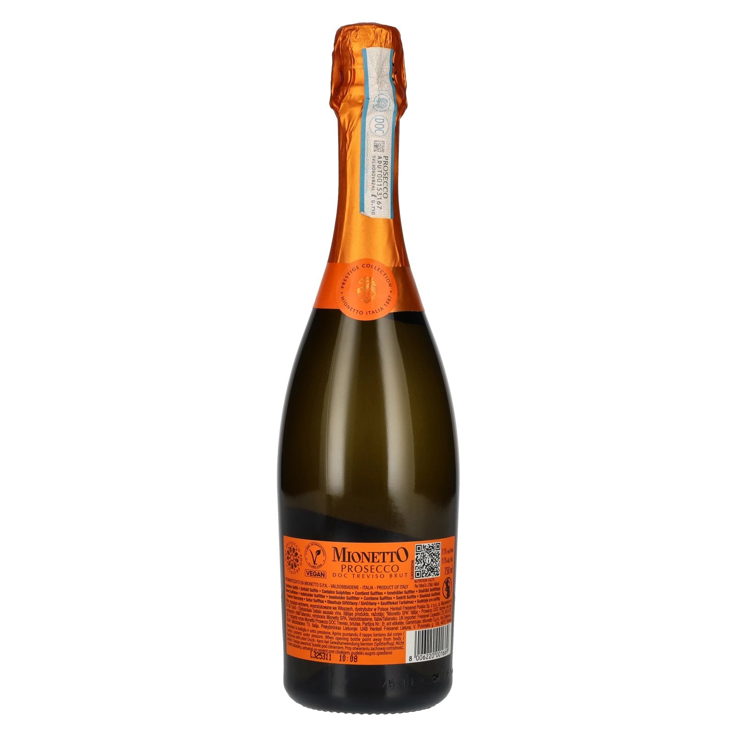Mionetto Prosecco Treviso Brut DOC 11% Vol. 0,75l