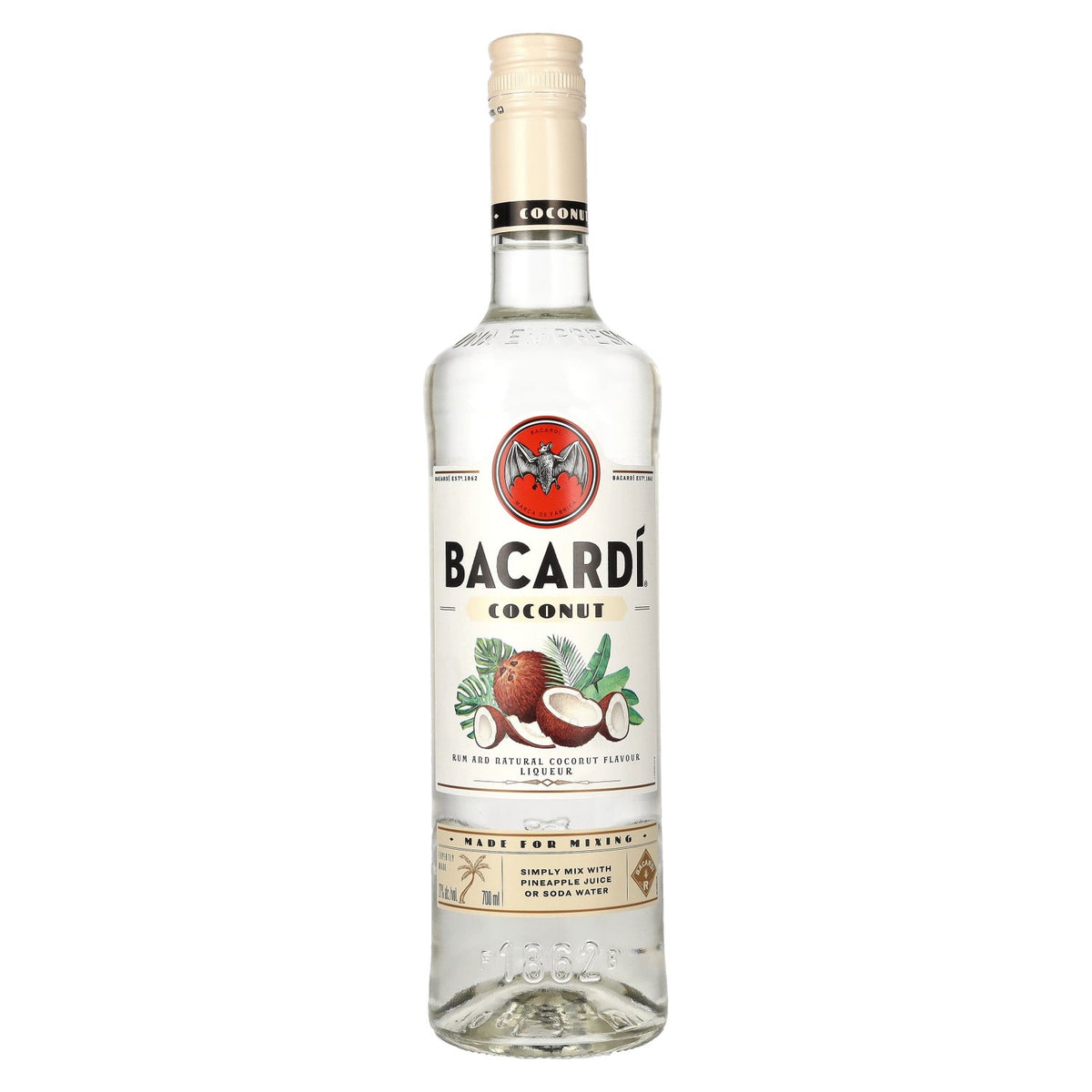 Bacardi COCONUT Spirit Drink 27% ABV 0.7l