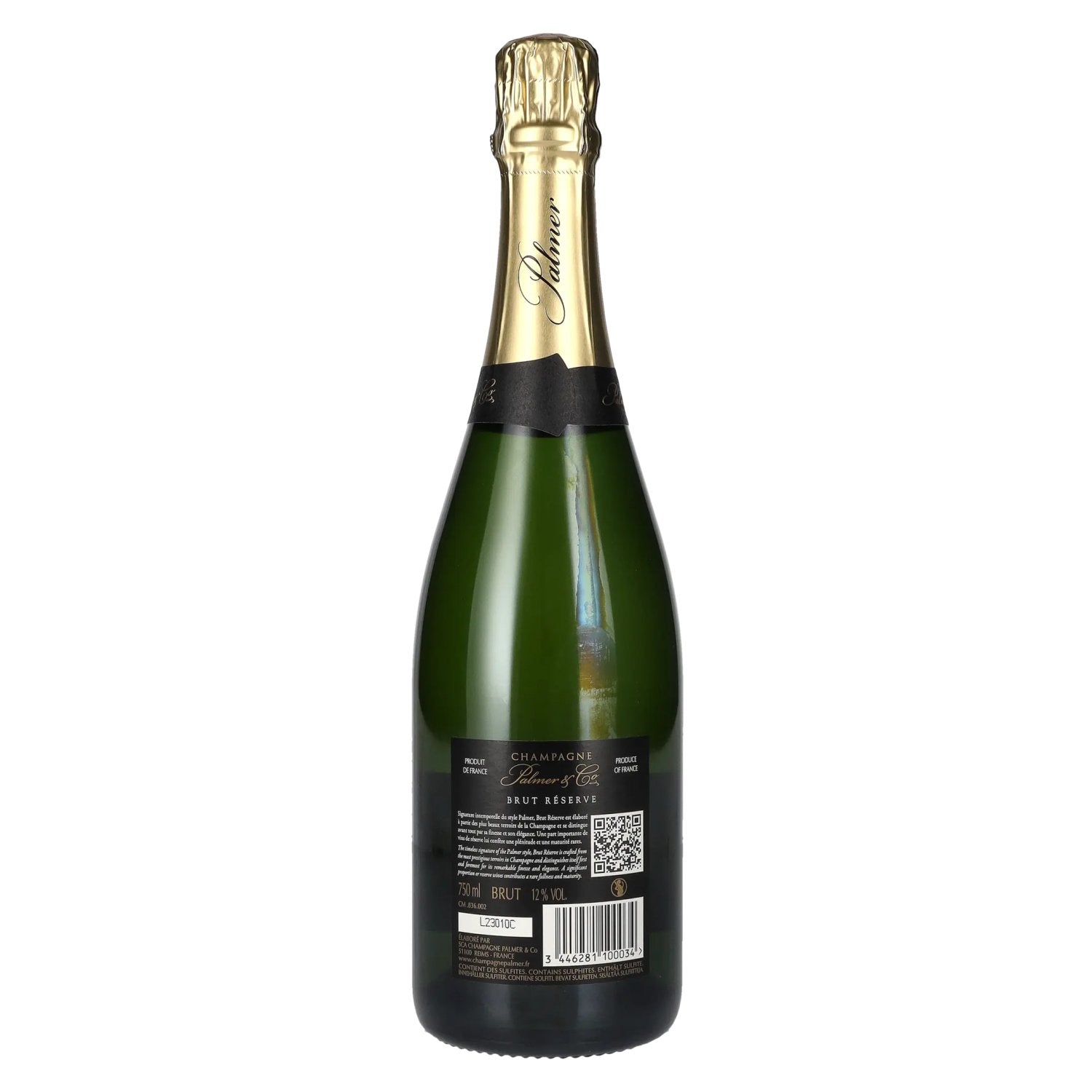 Palmer & Co Champagne Brut Réserve 12% Vol. 0,75l