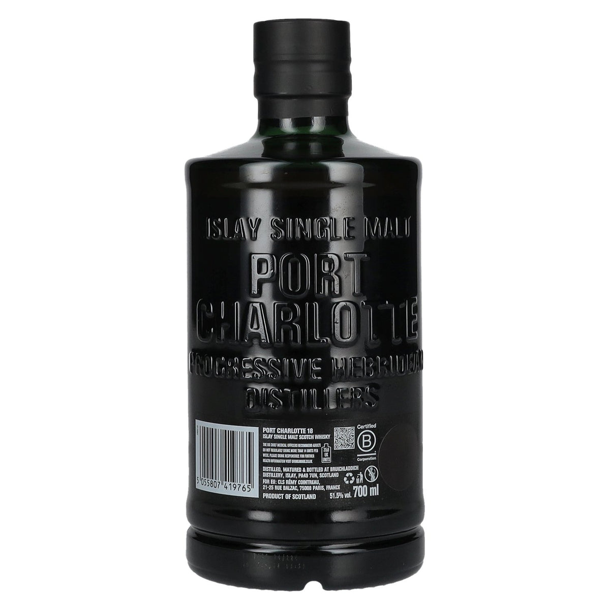 Port Charlotte 18 Years Old Heavily Peated Islay Single Malt 2025 51.5% Vol. 0.7l