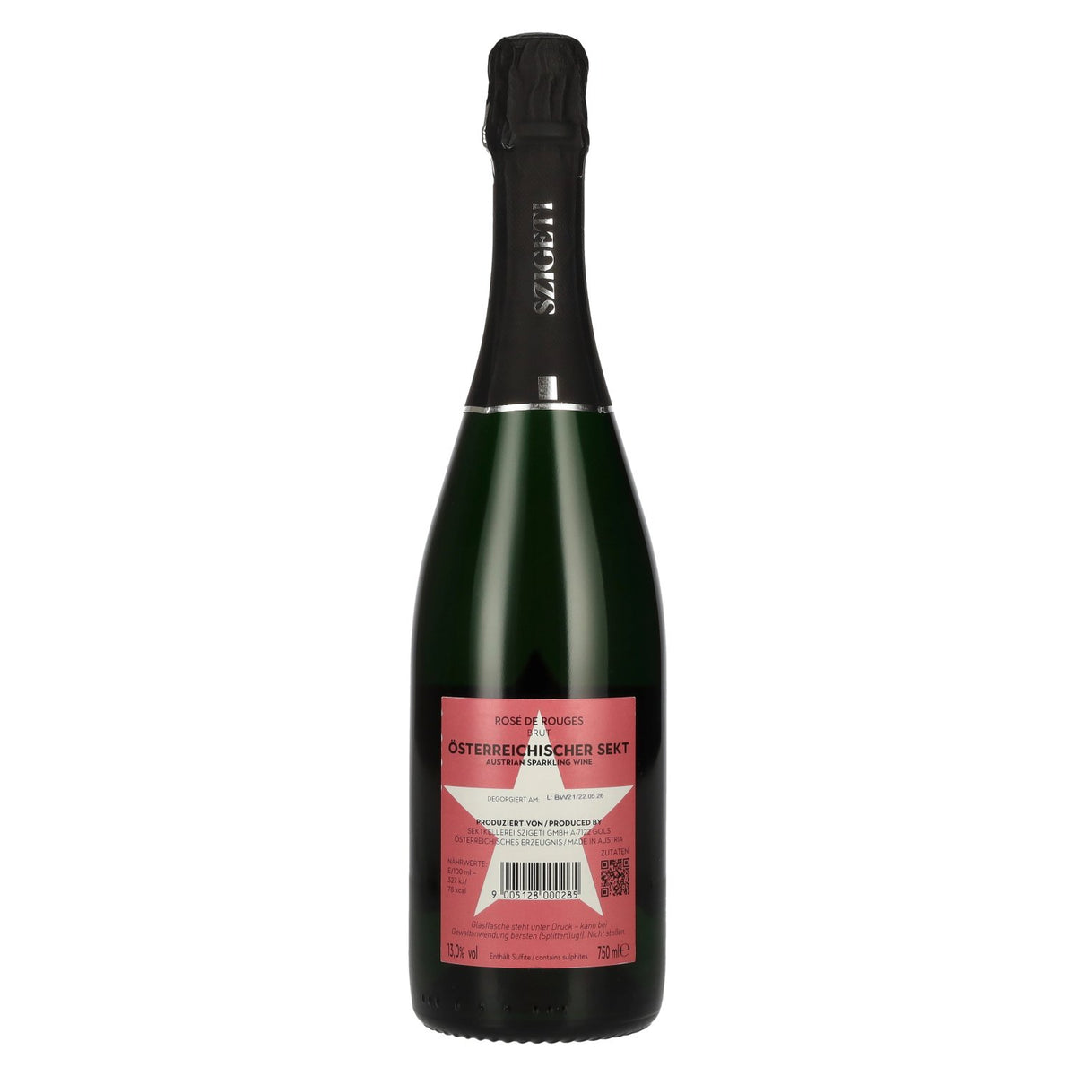 Szigeti Rosé de Rouges Brut 13% ABV 0.75l