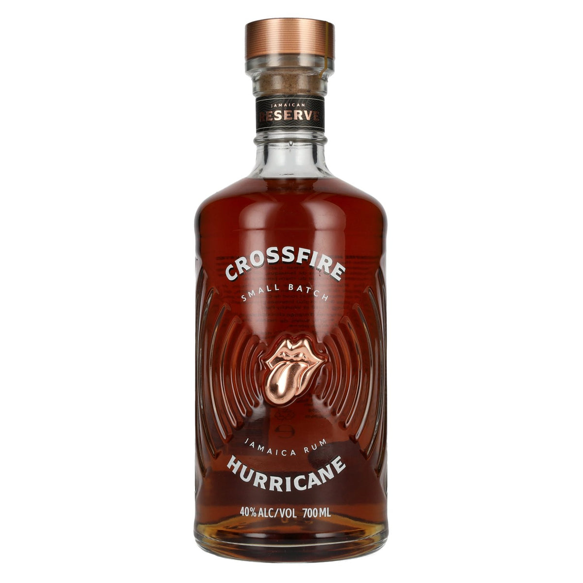 Crossfire HURRICANE x ROLLING STONES Reserve Small Batch Jamaica Rum 40% ABV 0.7l