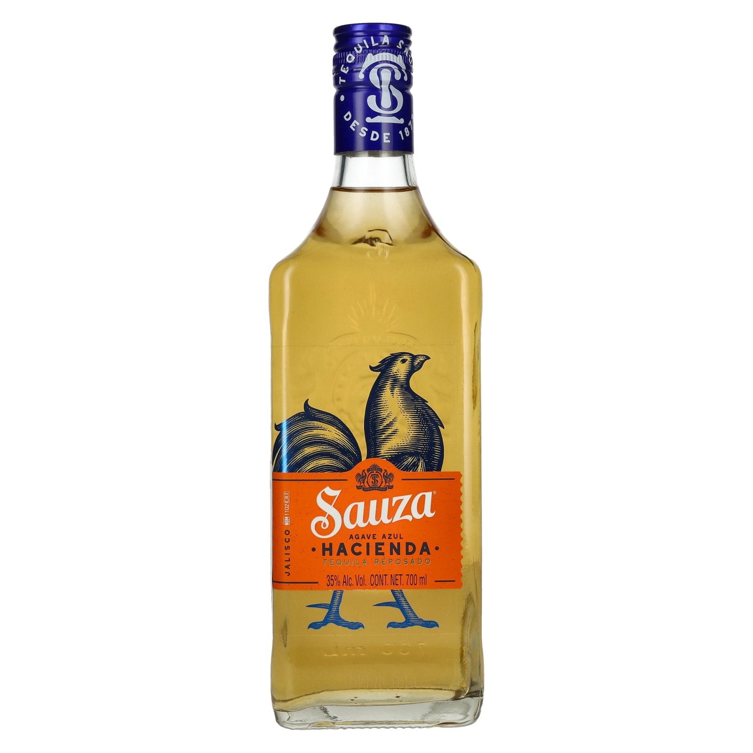 Sauza Hacienda Tequila Reposado Blue Agave 35% Vol. 0.7l
