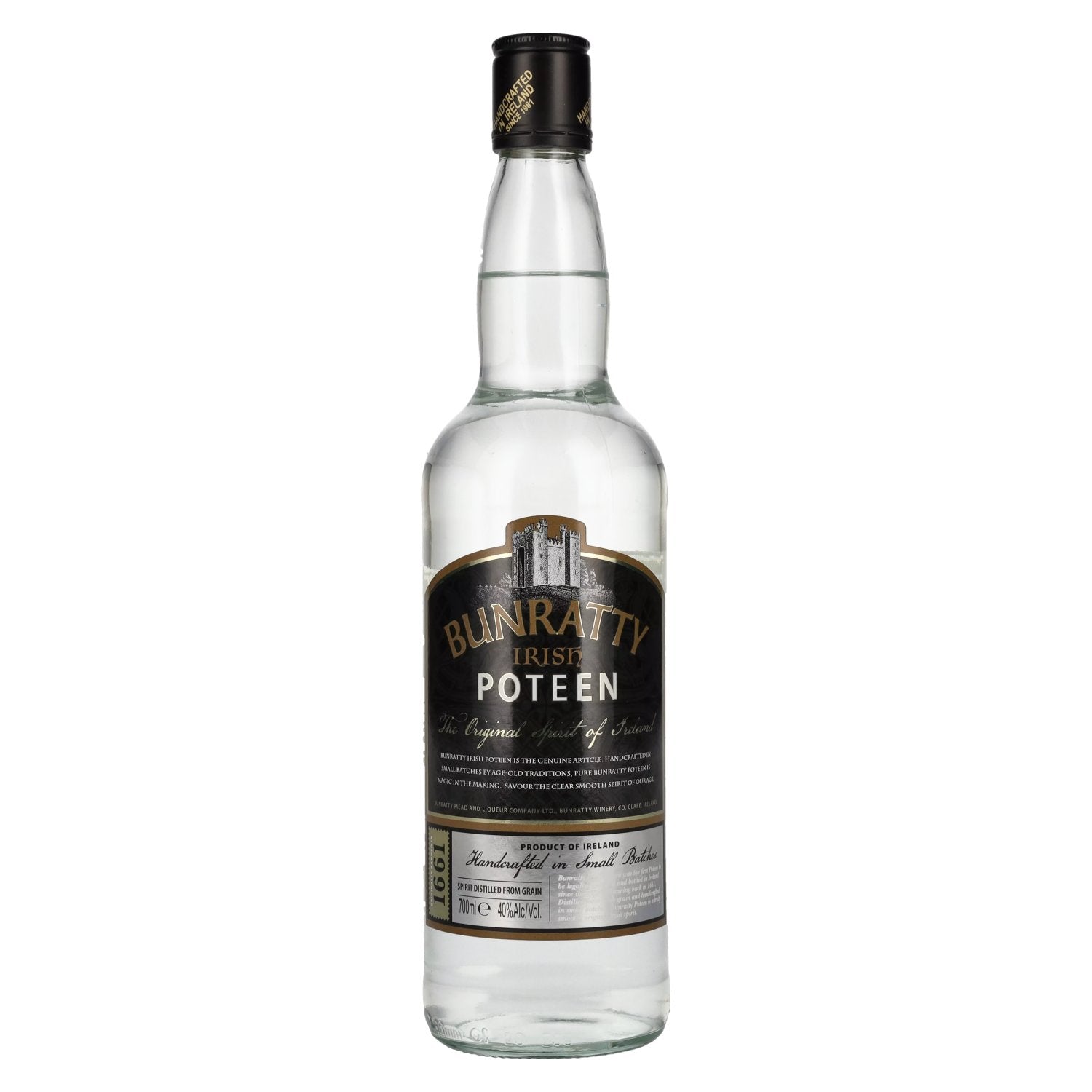 Bunratty Irish POTCHEEN 40% Vol. 0.7l