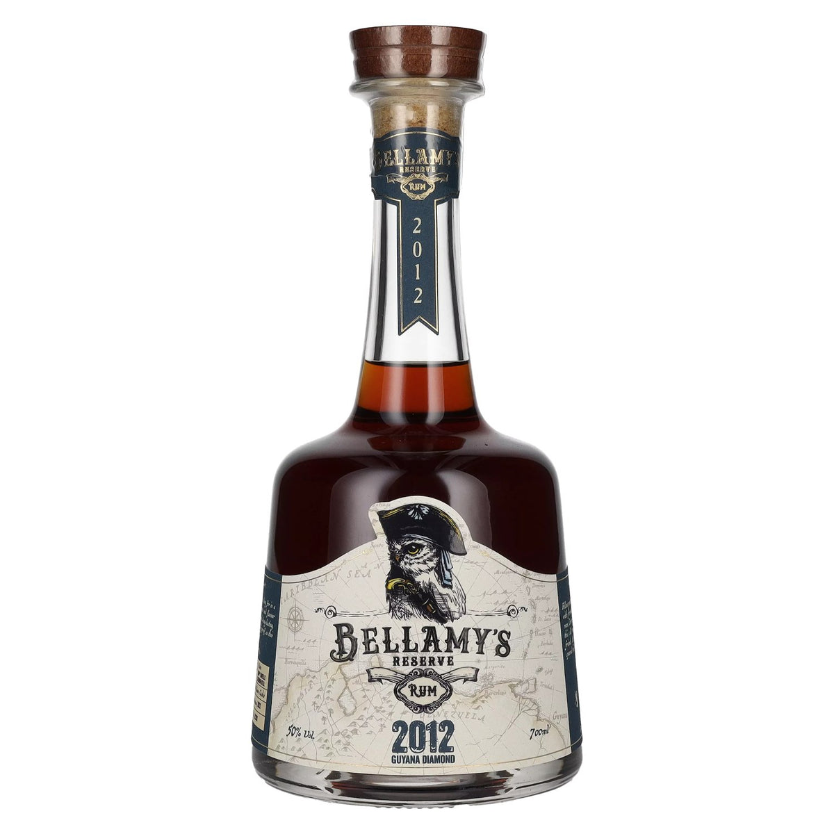 Bellamy’s Reserve Rum Guyana Diamond 2012 50% vol. 0.7 l