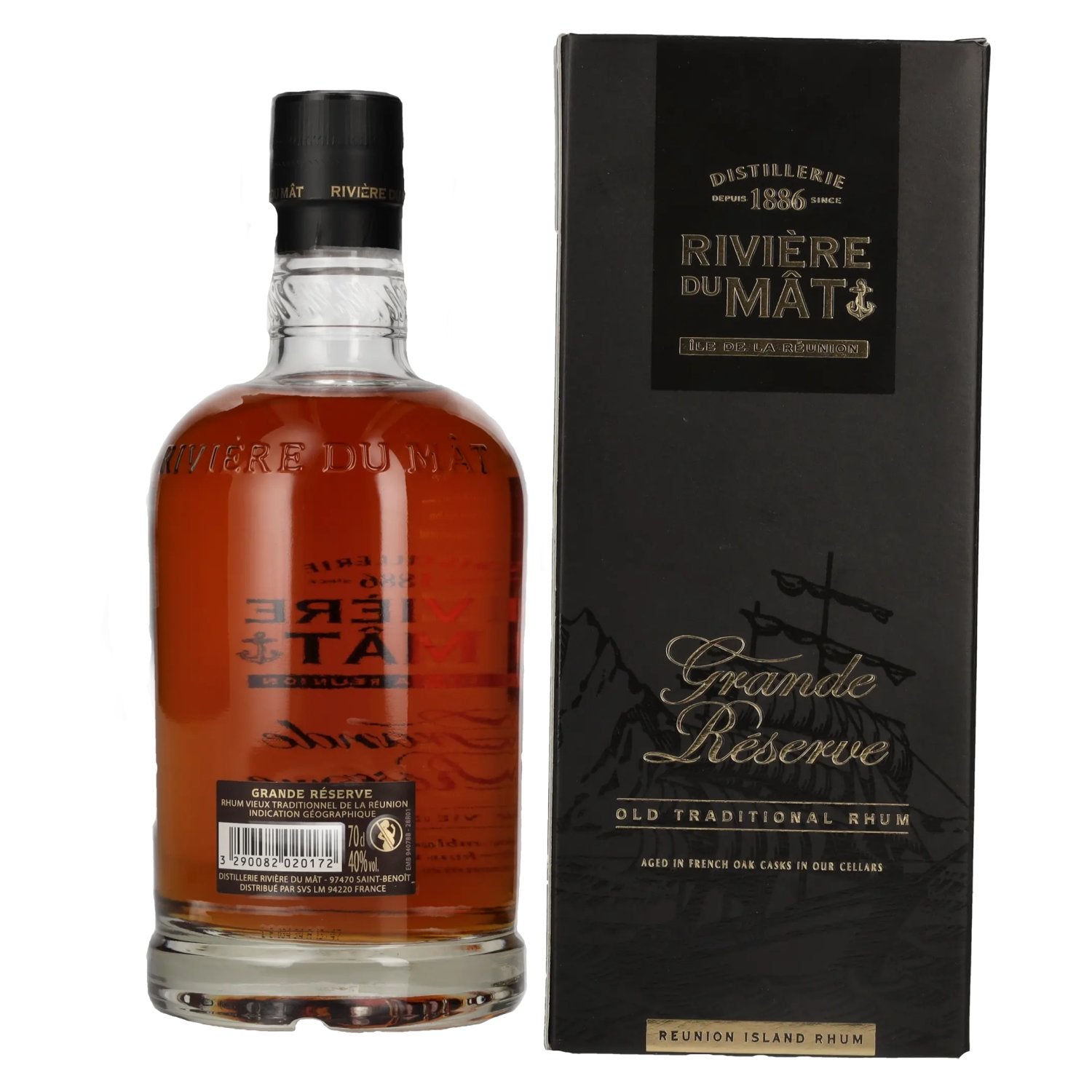 Rivière Du Mât Grande Réserve 40% Vol. 0,7l in Geschenkbox