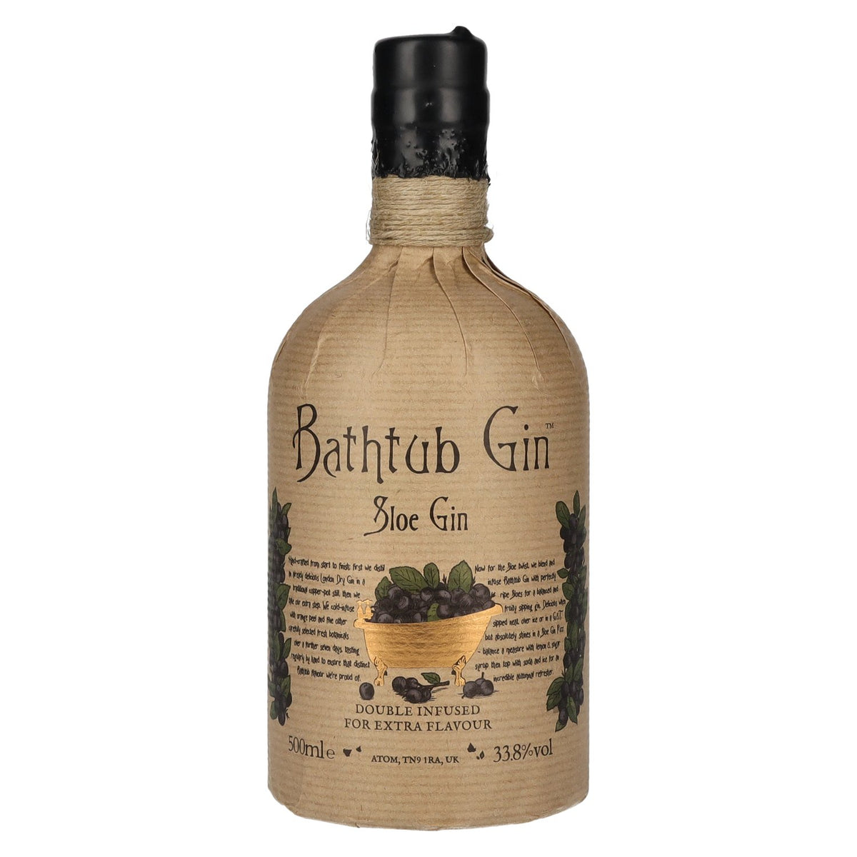 Bathtub Gin Sloe Gin 33.8% ABV 0.5l