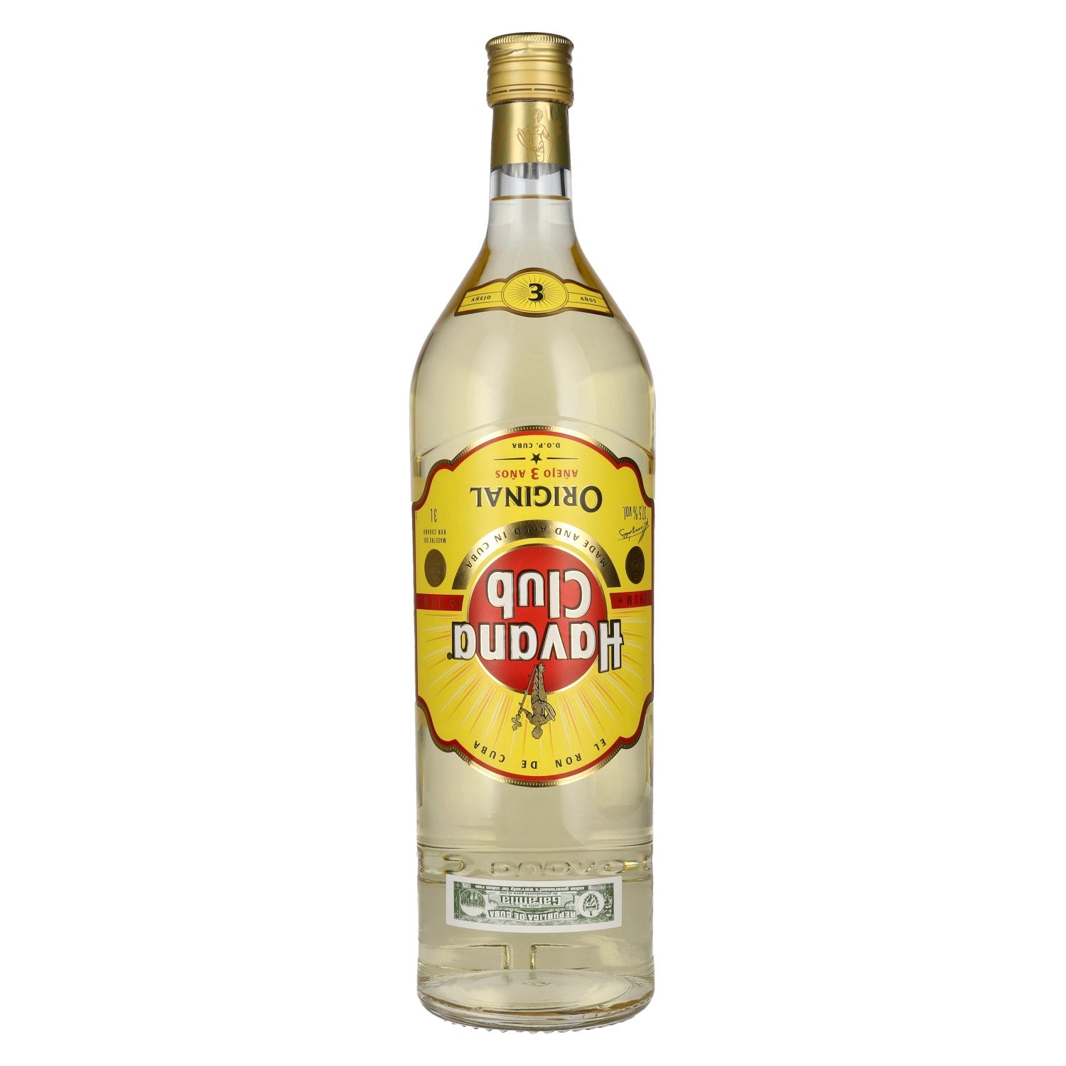 Havana Club Añejo 3 Años Rum 37.5% ABV 3l