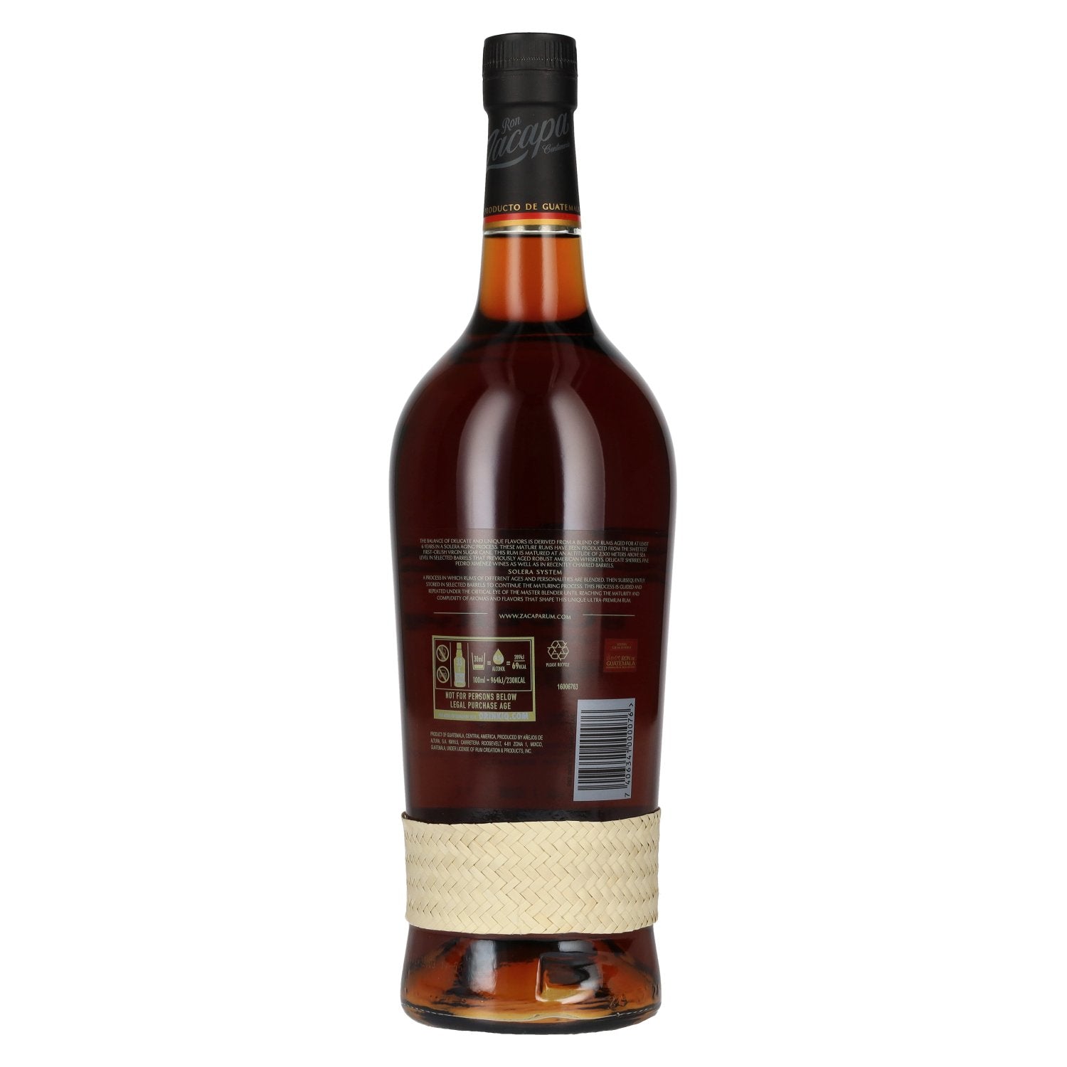 Ron Zacapa Centenario SOLERA Gran Reserva 40% Vol. 1l