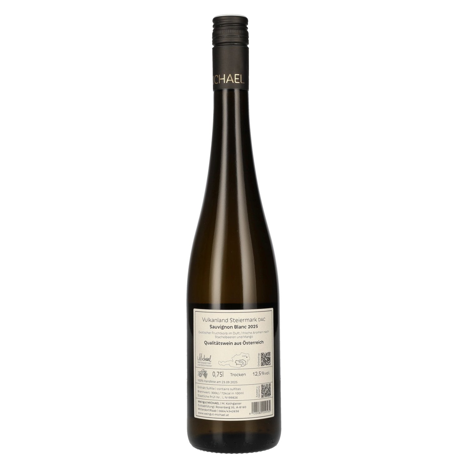 MICHAEL Sauvignon Blanc Vulkanland Steiermark DAC 2025 12,5% Vol. 0,75l