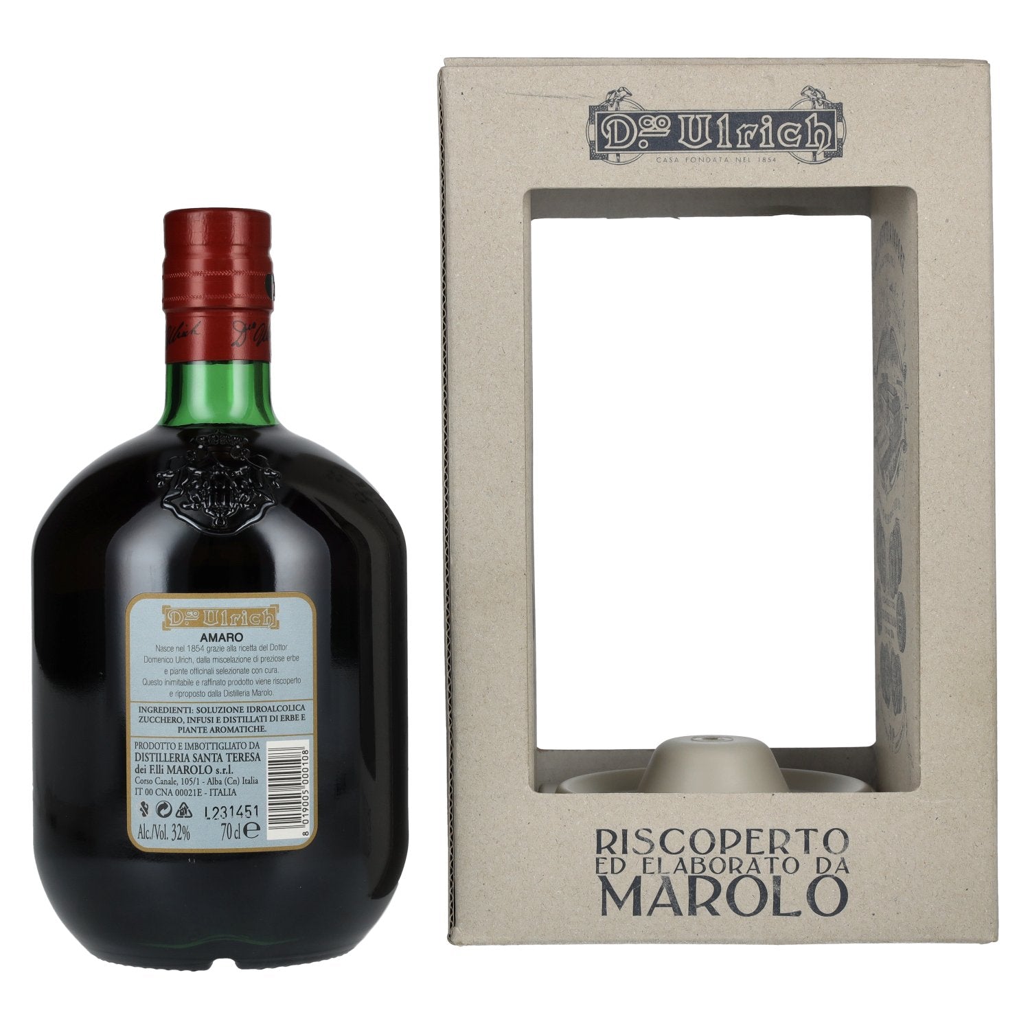 D.Co Ulrich Amaro da MAROLO 32% Vol. 0,7l in Geschenkbox