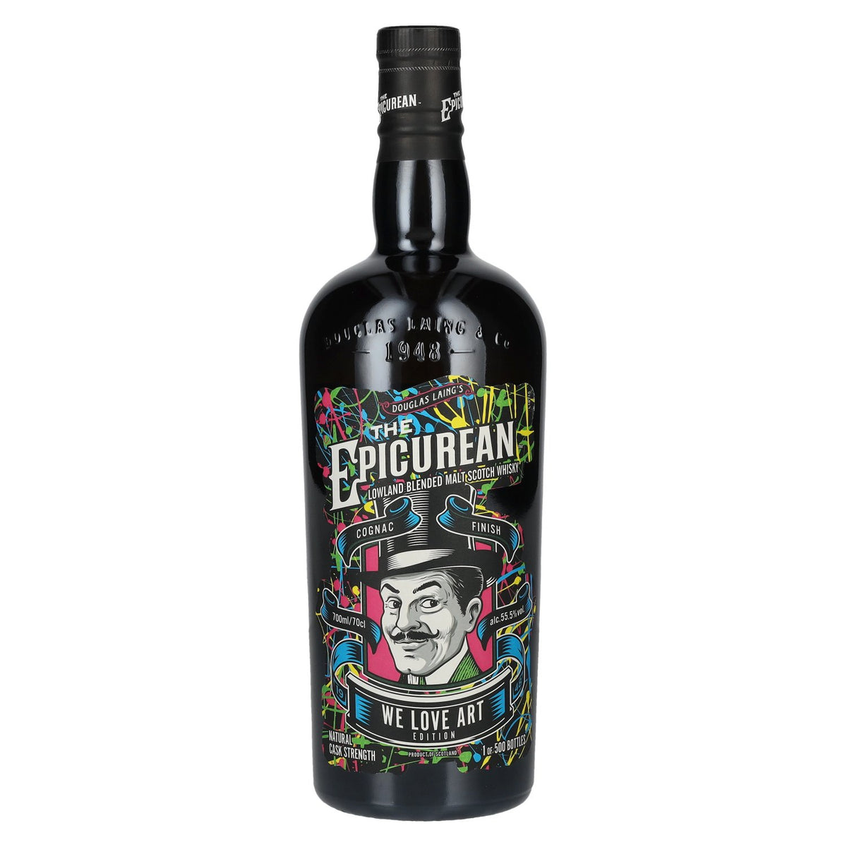 Douglas Laing THE EPICUREAN We Love Art Edition Lowland Blended Malt 55.5% Vol. 0.7l