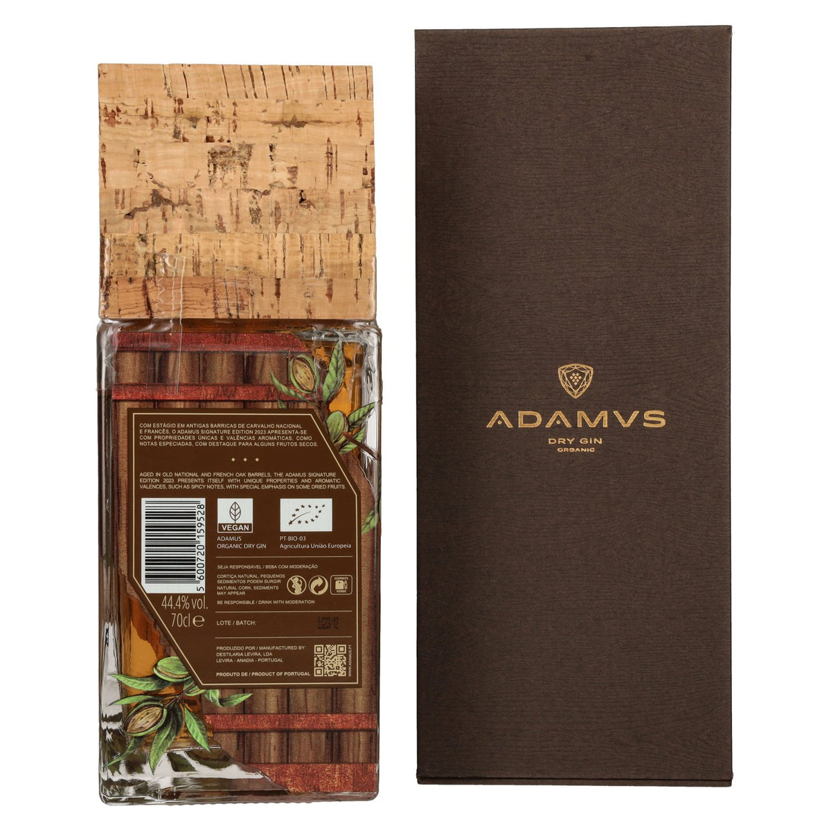 Adamus Dry Gin Organic Signature Edition 2023 44,4% Vol. 0,7l in Geschenkbox