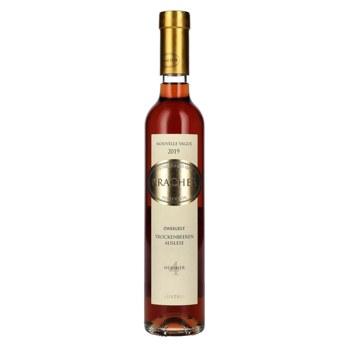 Kracher Trockenbeerenauslese Zweigelt Nouvelle Vague 2019 9% ABV 0.375 l
