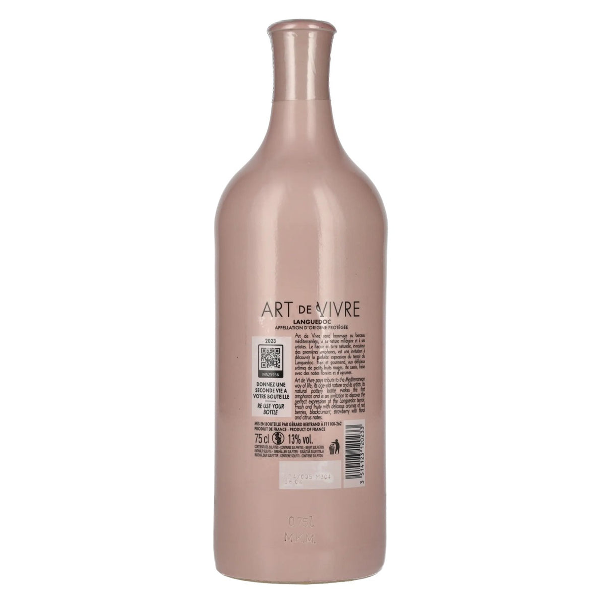 Gérard Bertrand Art de Vivre Languedoc Rosé Wine 2023 13% ABV 0.75l