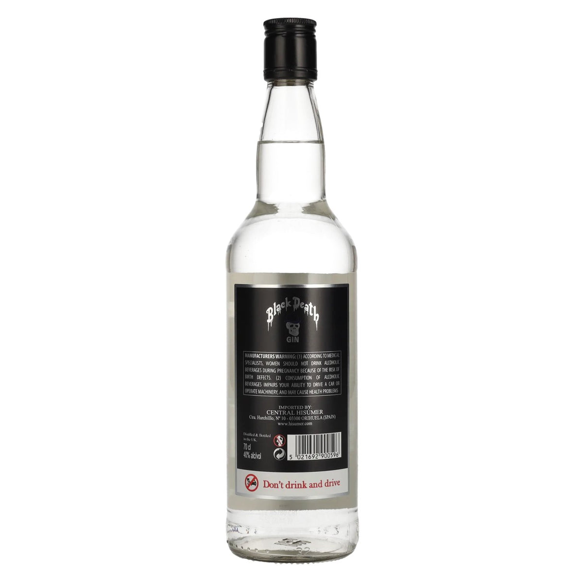Black Death London Dry Gin 40% vol. 0.7 l