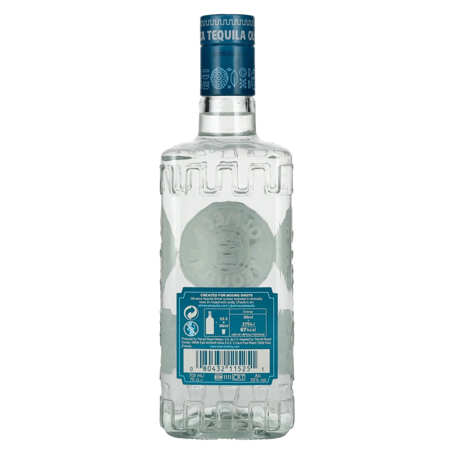 Olmeca Tequila Silver 35% Vol. 0,7l